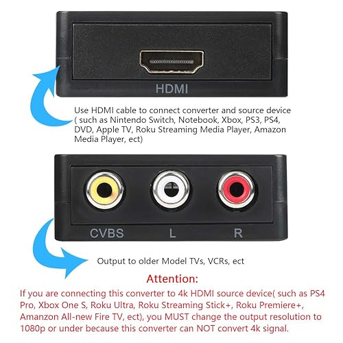 Amazon Hdmi Cable To Rca Converter S Video To Hdmi Converter Buy T