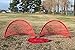 PowerNet Soccer Goal Portable Pop-Up Net 6'x4' | 2 Goals+1 Carrying Bag | Durable, Lightweight Frame | Quick Setup Easy Folding Storage | Short Small Side Game | Technical Practice Net Shot Accuracy