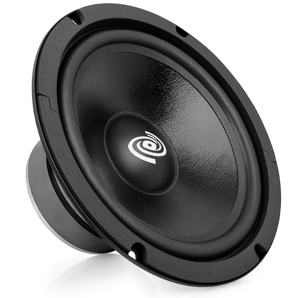 Photo 1 of Pyle 8 Inch Car Midbass Woofer - 360 Watt High Powered Car Audio Sound Component Speaker System w/High-Temperature Kapton Voice Coil, 200Hz-5kHz Frequency, 94 dB, 8 Ohm, 35 oz Magnet - PDMR8