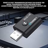 Hopcd Bluetooth 5.0 Transmitter Receiver for TV Computer Projector USB Mini view 6