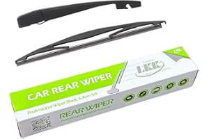 LKK Rear Windshield Wiper Arm Blade Kit Compatible with Jeep Wrangler JL 2018-2024 Rear Window Wiper Assembly Set