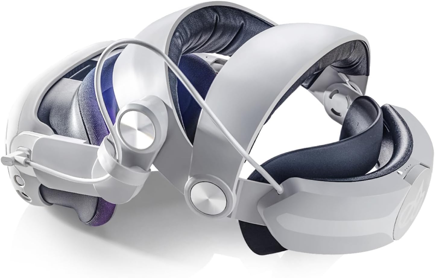 Head Strap with Battery for Meta Quest 3/Quest 3S, Adjustable Elite Strap for Enhanced Comfort and Playtime in VR, Fast Charging and Counter Balance for Quest 3/Quest 3S Accessories