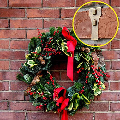 Brick Wall Clips Hanger, Fireplace Hooks Spring Steel Fits Brick 21/4