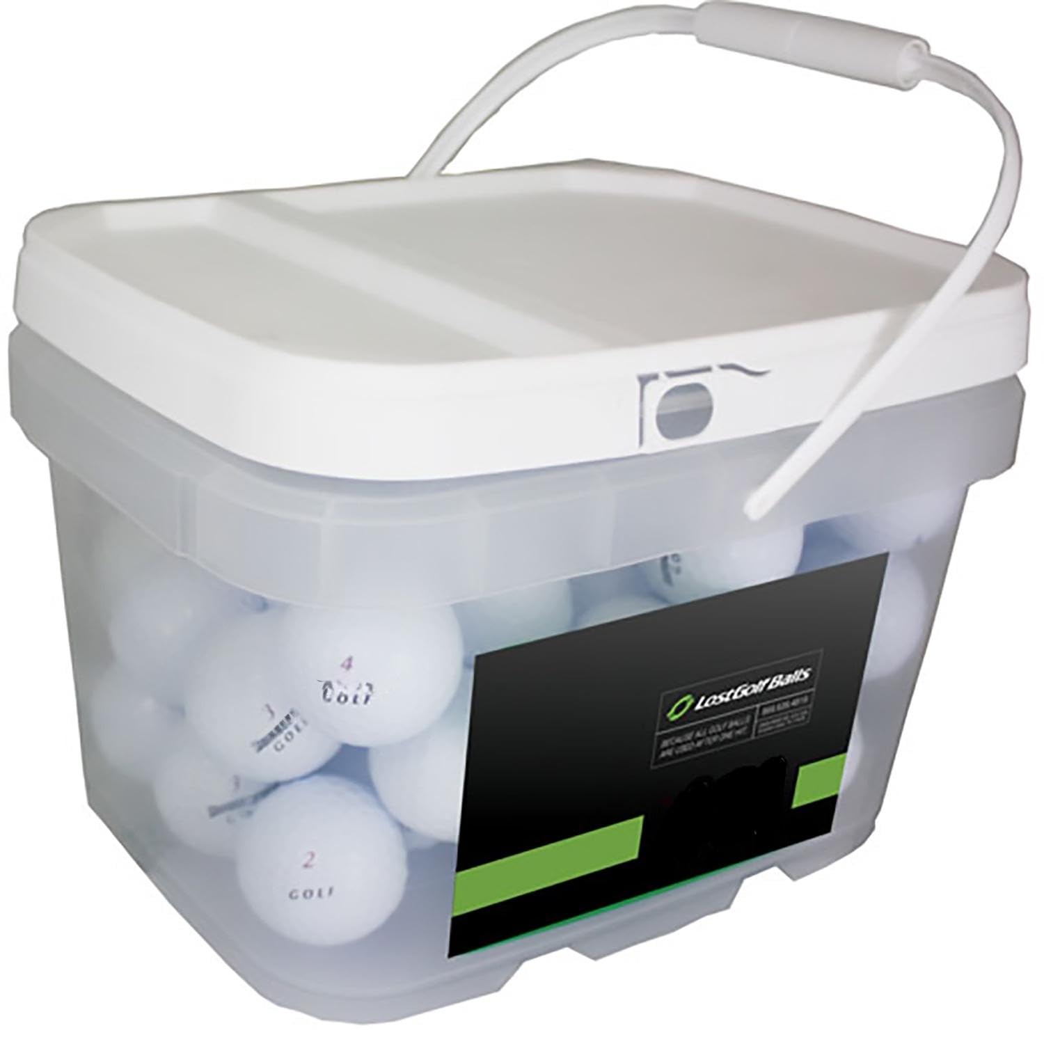 LostGolfBalls – 12 e6 Golf Balls in Mint Condition, Recycled Used Golf Balls, AAAAA Quality, White