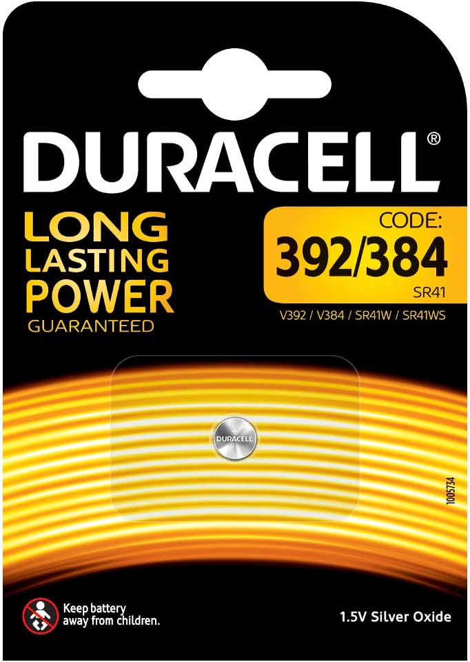 Duracell Watch Battery SR41 Pack, Silver, 1 Unité (Lot de 1) - Image 3