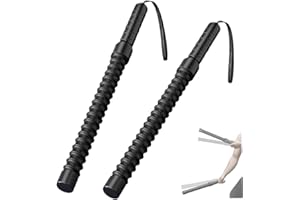 2Pcs Battle Ropes for Home Gym, Ropeless Weighted Battle Ropes, Professional Portable Black Exercise Rope for Indoor Outdoor 