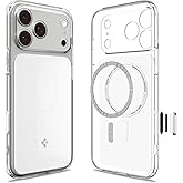 Spigen for iPhone 17 Pro Max Case, Ultra Hybrid T MagFit [Camera Control Button] [Compatible with Magsafe] - Glossy White