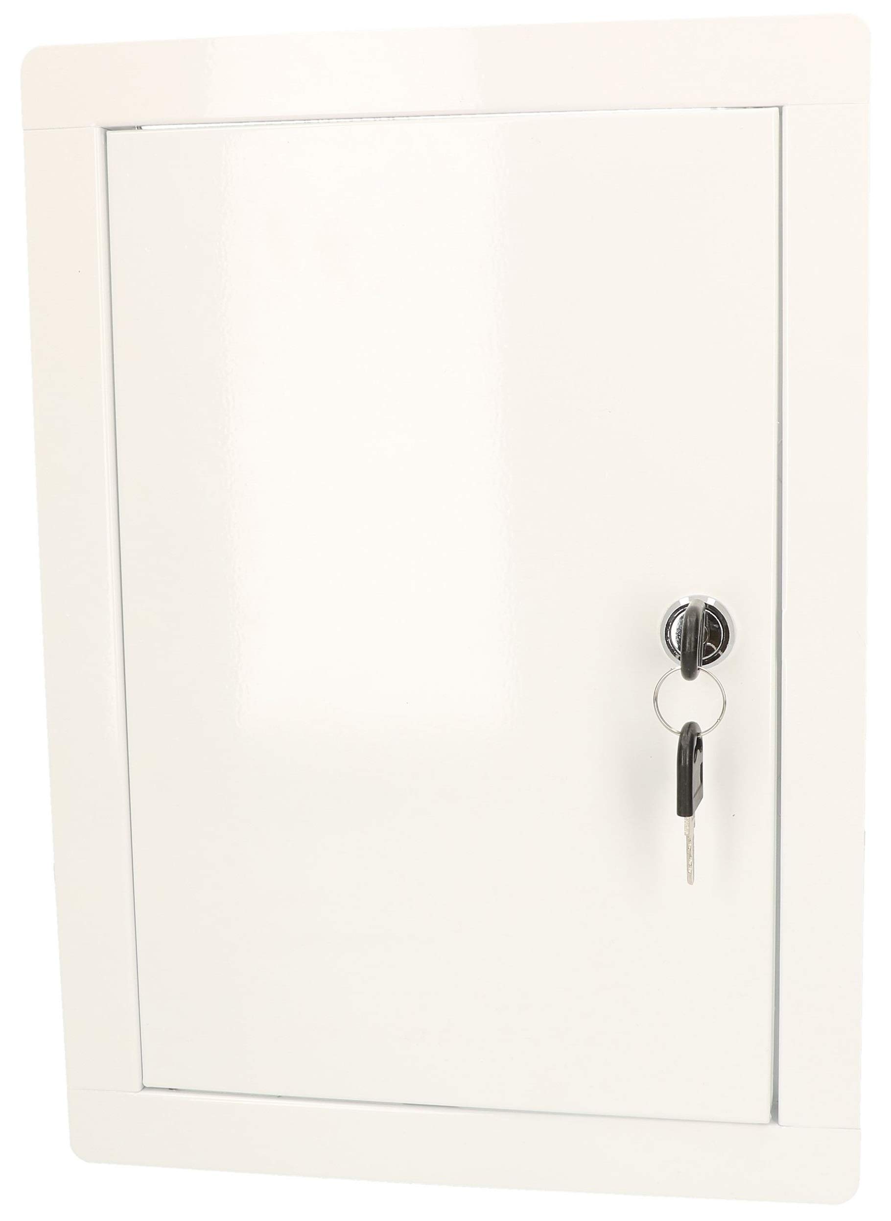 KOTARBAU - Access Panel - White Inspection Door - 20x30 cm - Steel Maintenance Hatch - Tile Door Cover for Inspection Shafts.