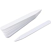 6 inch Plant Markers,Thick Plant Labels Garden Labels,White-100pcs