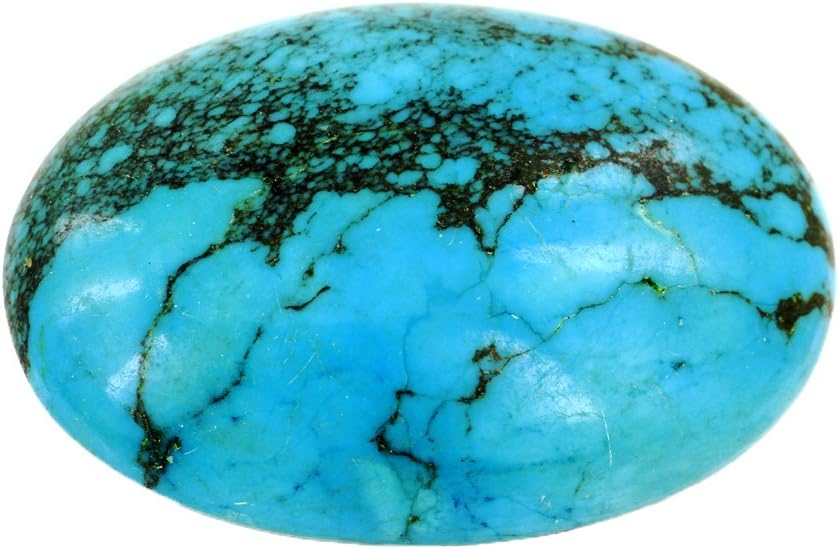 Barishh Gems 46.10 Ct Ova Cabochon Turquoise Loose Certified Gemstone