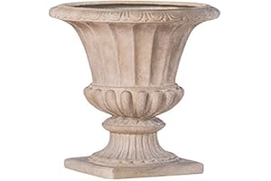 Alfresco Home 67-1226 Loranda, Large, Tallow Finish Indoor/Outdoor Urn