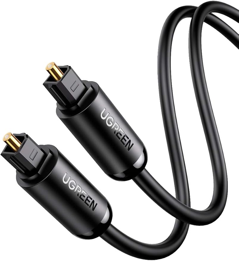 UGREEN Digital Optical Cable Toslink Audio Sound Bar Cable Adapter with