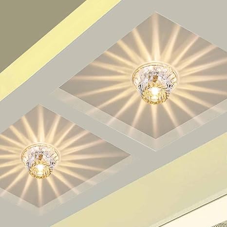 Deckenleuchte Flur Küche Kristall LED Küchenlampen Wohnzimmerlampe