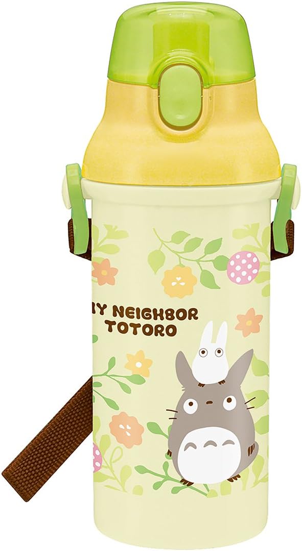 Skater Children's Water Bottle 480ml My Neighbor Totoro Plants Made in Japan PSB5SAN