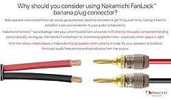 Nakamichi FanLock Excel Series 24k Gold Plated