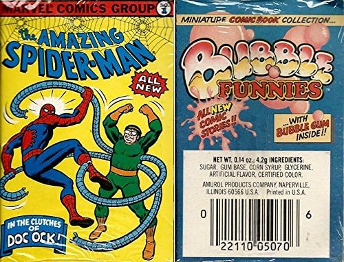 Bubble Funnies #1 - The Amazing Spider-Man (Amurol Miniature Comic Book Collection 1981) Comic – January 1, 1981