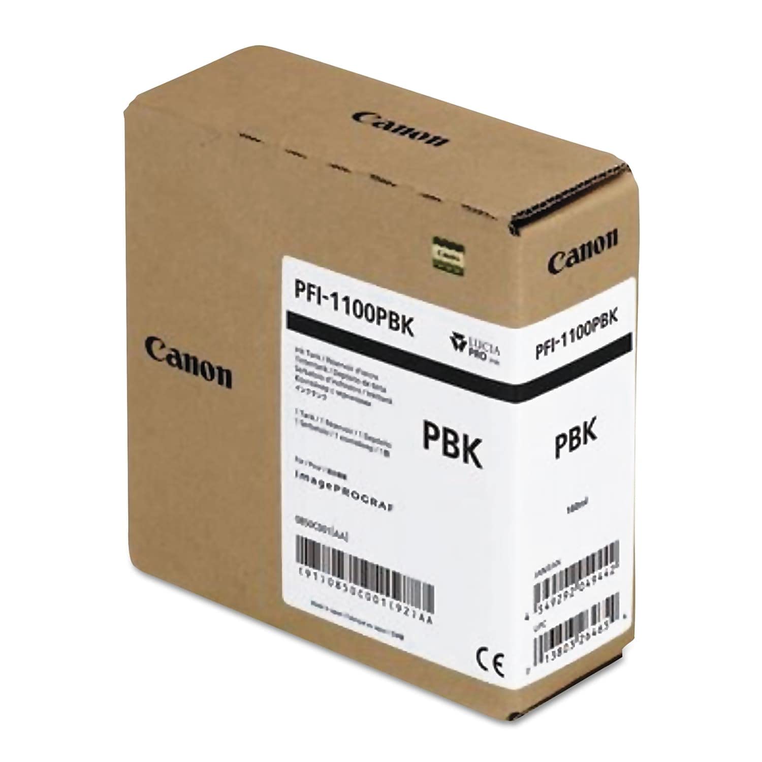 CANON PFI-1100 Photo Ink Standard Capacity 160 ml Pack of 1 iPF Pro2000/4000/4000S/6000S