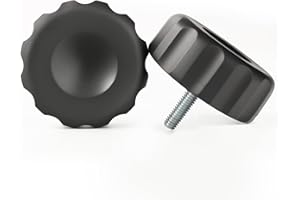 QAMCBULC Mount Knobs for Garmin Bail Mount,2 Pack,Durable Superior PP Materials Replace Knob Compatible with Garmin Echomap, VHF Gpsmap, HDS, Elite，f/7xx Series，f/GPSMAP® 7x3 Series(2pcs)