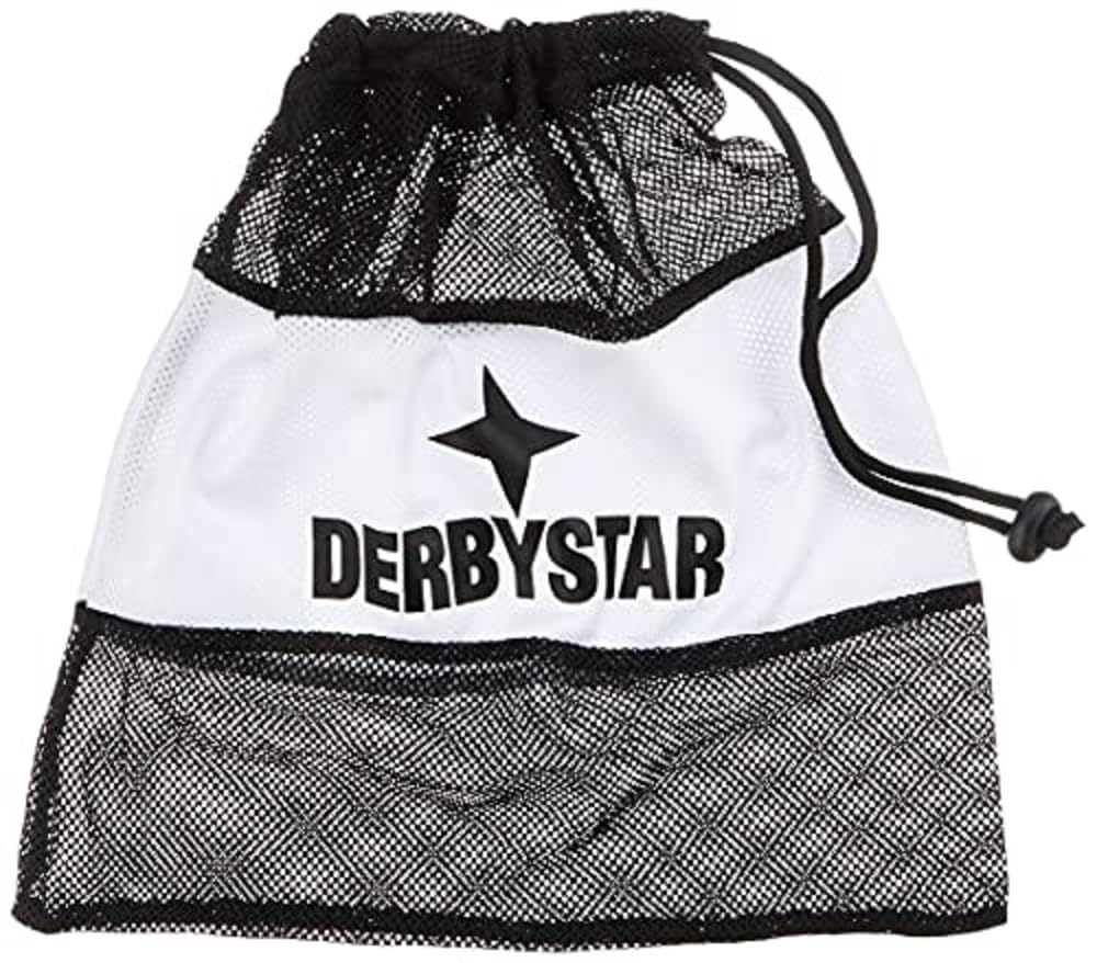 Derbystar Unisex Adult Ball/Shoe Bag - Black/White, One Size