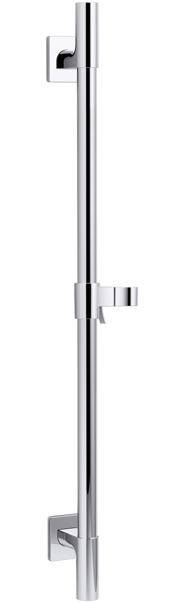 KOHLER K-98342-CP Awaken Deluxe 24-Inch Slide Bar, Polished Chrome