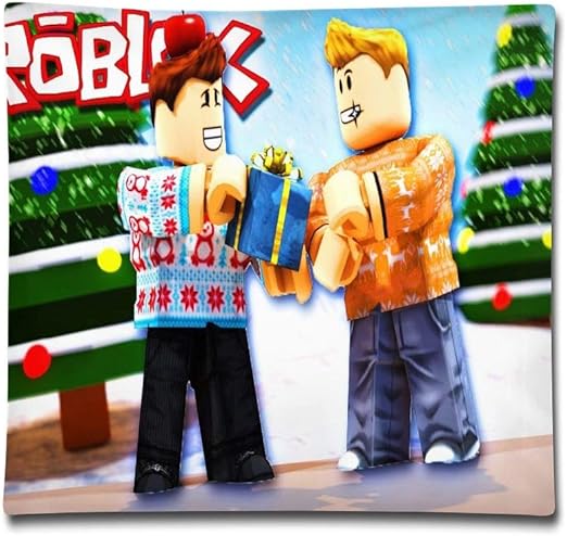 Xiaozhenxiawoment Christmas R Roblox Smooth Unisex Adult Kids Pillows For Home Cushion Hidden Two Sided Amazon Ca Home Kitchen