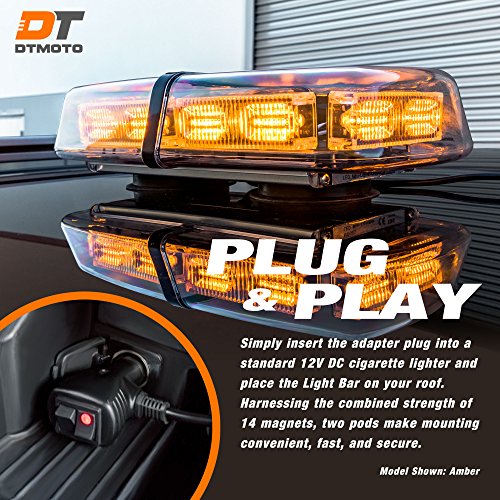 2 36+Watt+Amber+Light+Waterproof+Magnetic