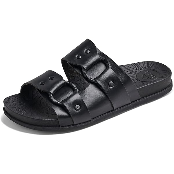 Amazon.com | REEF Womens Sandals, Cushion Soho Cruz, Black Night