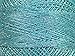 Petunia Light Turquoise Silver Metallic Braid Thread - 20 Gram 207 Yards