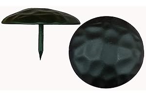 WILD WEST HARDWARE Clavos Nails, Premium Grade, 1 1/2 inch Diameter, Matte Black Powder Coat Finish (40)