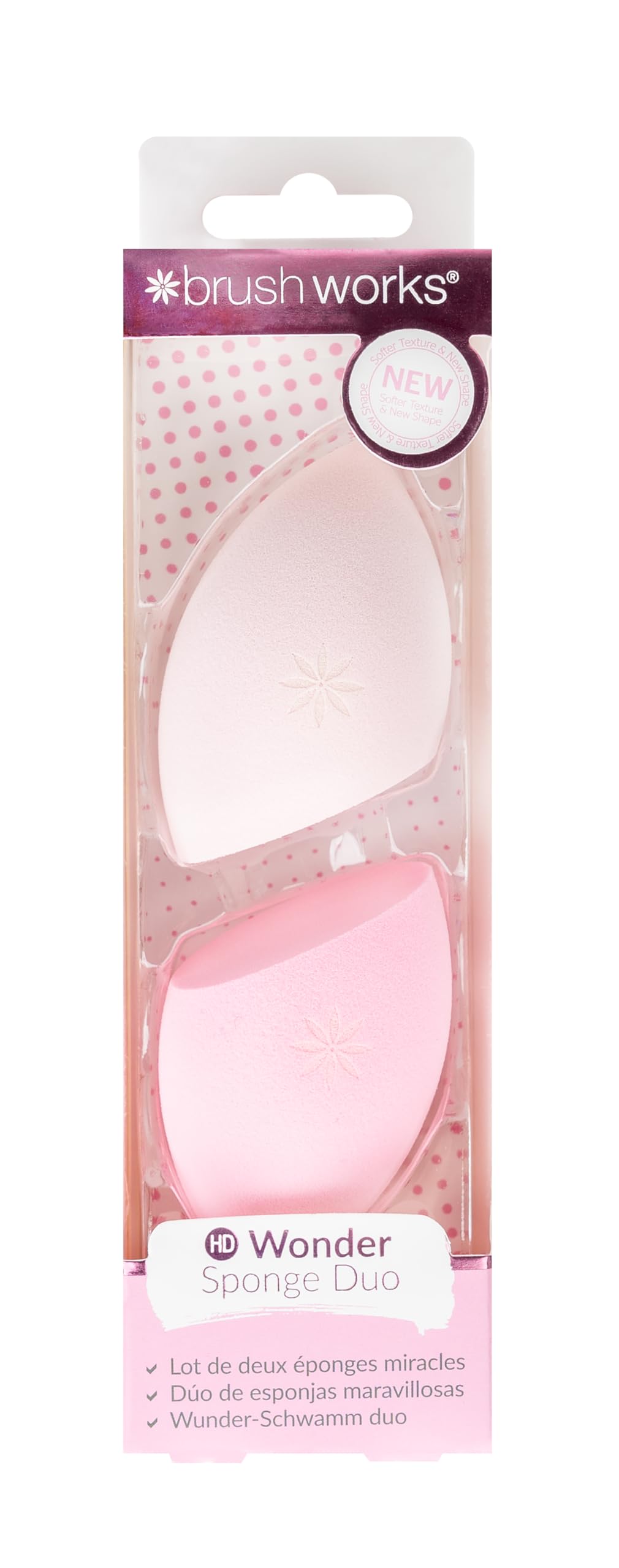 Brushworks HD Wonder Complexion Sponge - 2 Pack