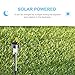 Boomile Solar Garden Lights Outdoor, Solar Pathway Lights, Landscape Lighting for Lawn/Garden (Stainless Steel)