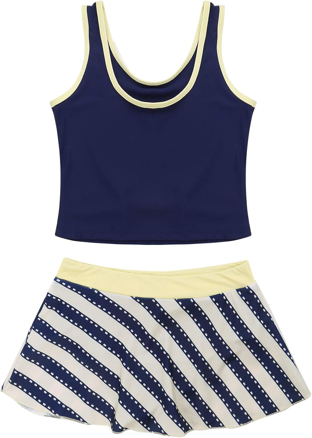 maillot de bain jupette fille