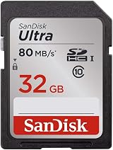 SanDisk Ultra SDHC Memory Card 32GB UHS-I Up to 80 MB/s Class 10 U1 view 3