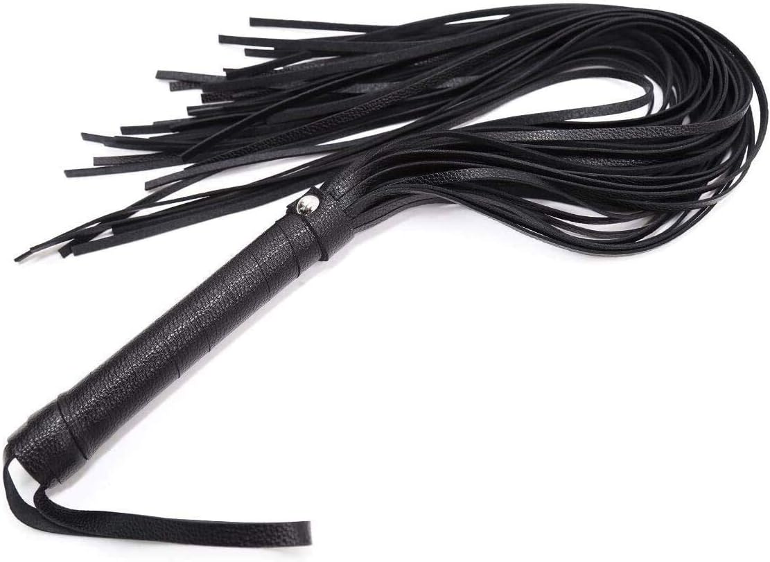 18" Riding Crop + Horse | Genuine Leather Jump Bat Top | Black Faux Handle | Equestrian Fiberglass Shaft | Equestrianism Training | Premium Quality English International for Tough Teaching: Health & Personal Care