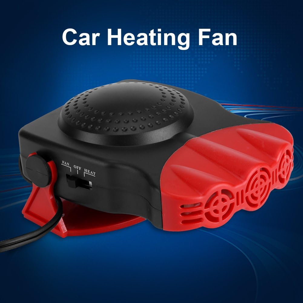 Car Heater 150W 12V 2 In1 Car Truck Heating Cooling Fan Fast Heating Windscreen Demister Defroster