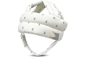 REFLYAWAY Baby Head Protector for Crawling Walking, Baby Helmet Adjustable No Bumps and Soft Cushion, Infant Safety Cap for Kid Learning to Walk