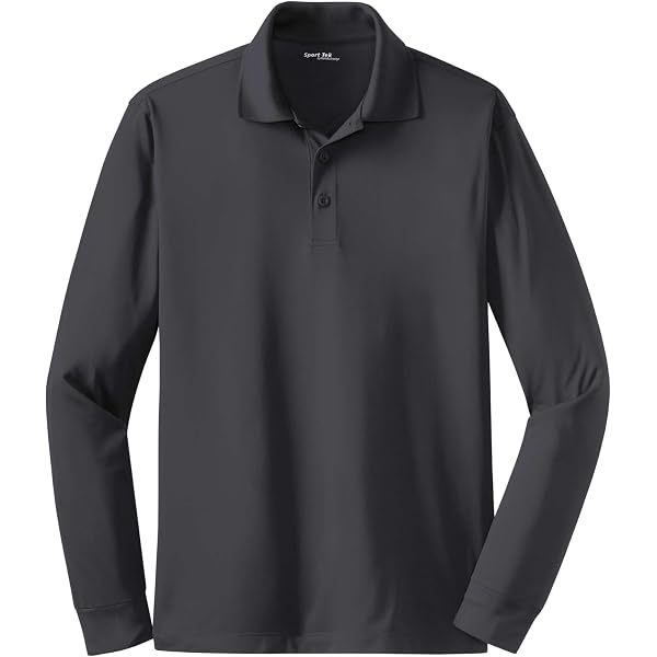 SPORT-TEK Unisex Long Sleeve Micropique Sport-Wick Polo | Collared