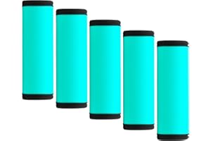 Careteilly Neoprene Luggage Handle Wrap- Comfort Luggage Identifiers for Suitcases Luggage Markers Easy Identification Travel Bag Identifiers Travel Accessories for Women-Aqua