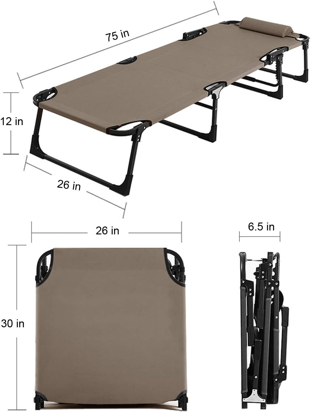 portable pool lounge chairs on Patio Furniture Accessories Nap Bed Lawn Recliner Textilene Reclining Patio Lounger Chair Sunbathing Chair With Headrest For Indoor Outdoor Kingbo Folding Portable Patio Chaise Lounges Patio Seating