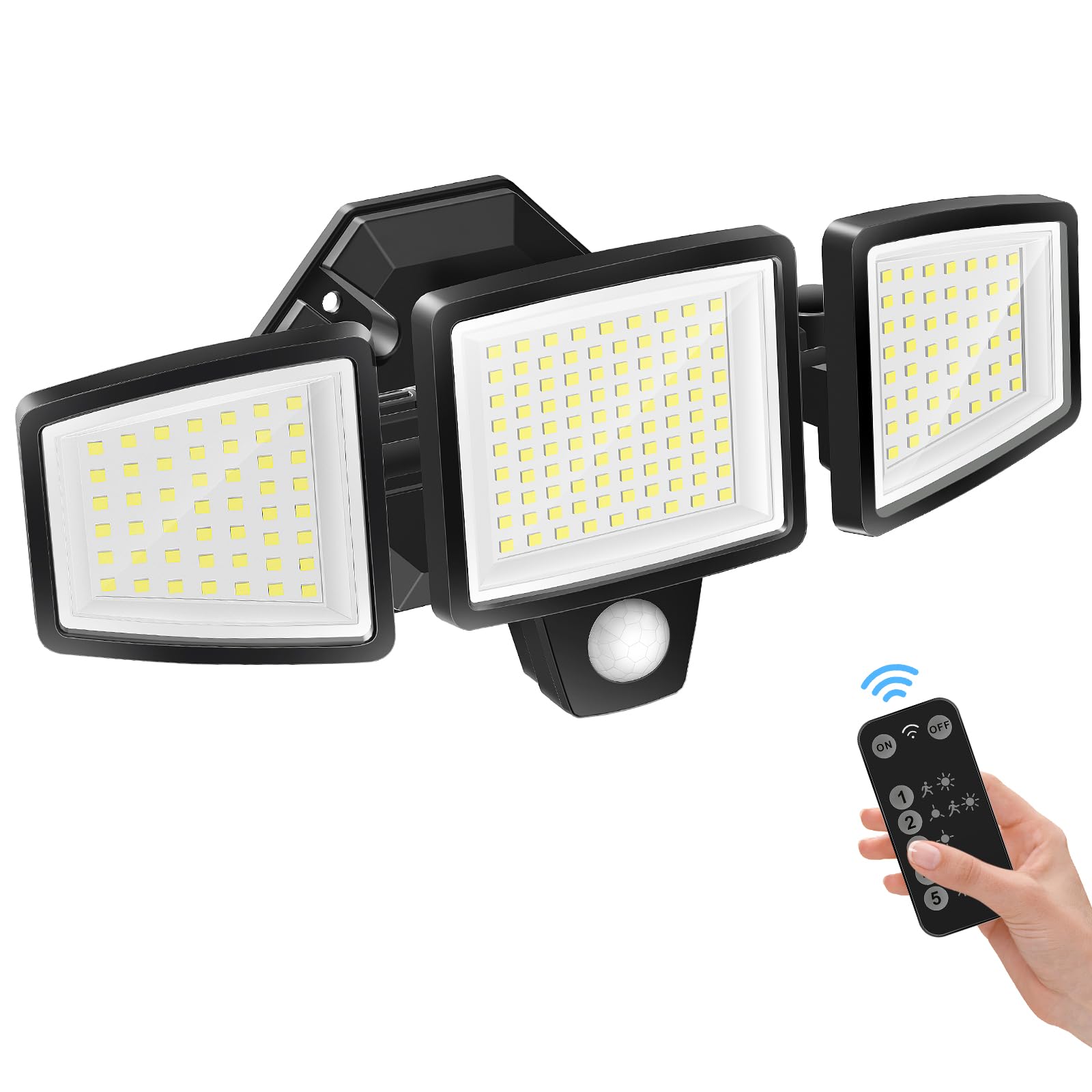 YTKIH Motion Sensor Outdoor Flood Lights Garage Garden Porch