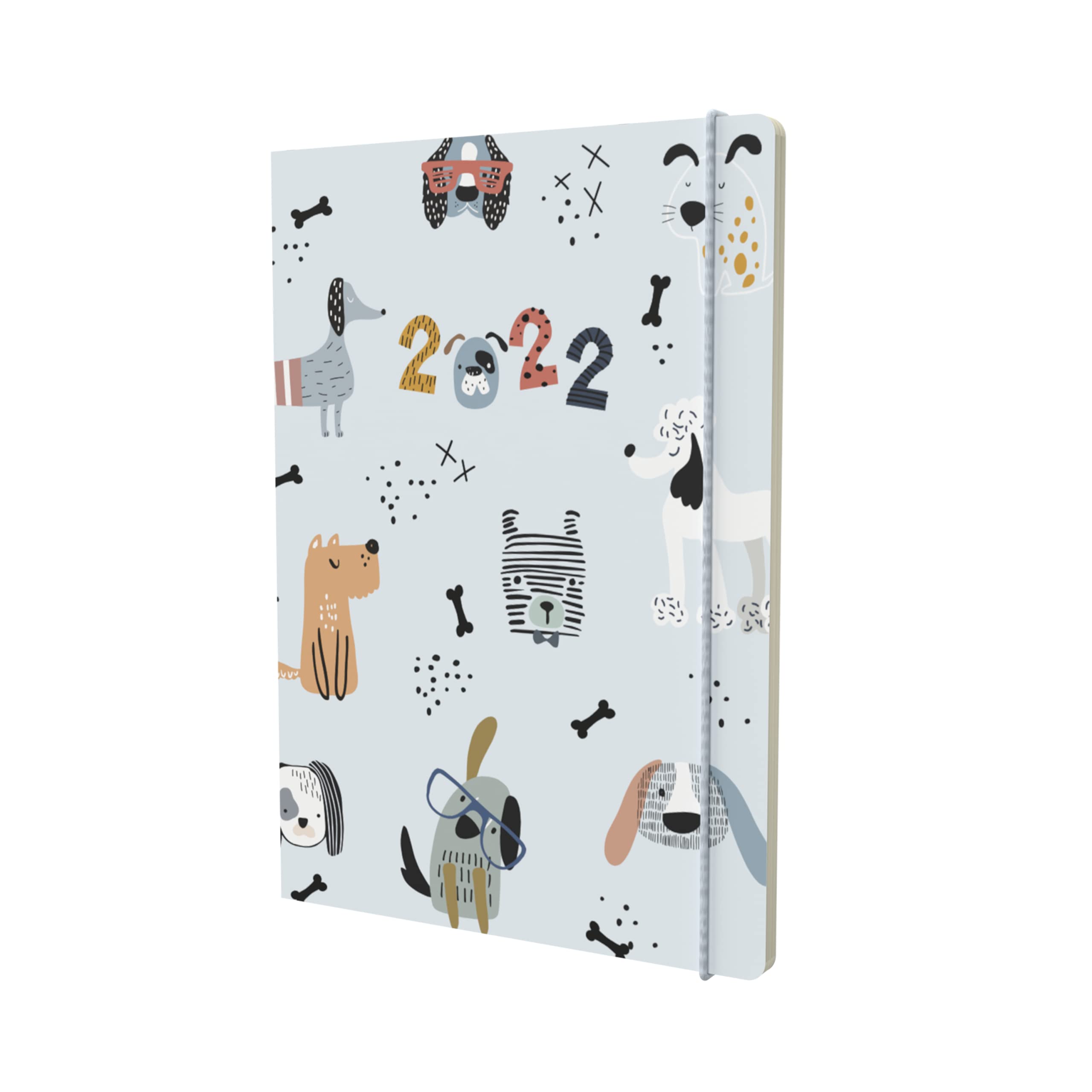 Collins Maru A6 Day a Page 2022 Diary – Dogs