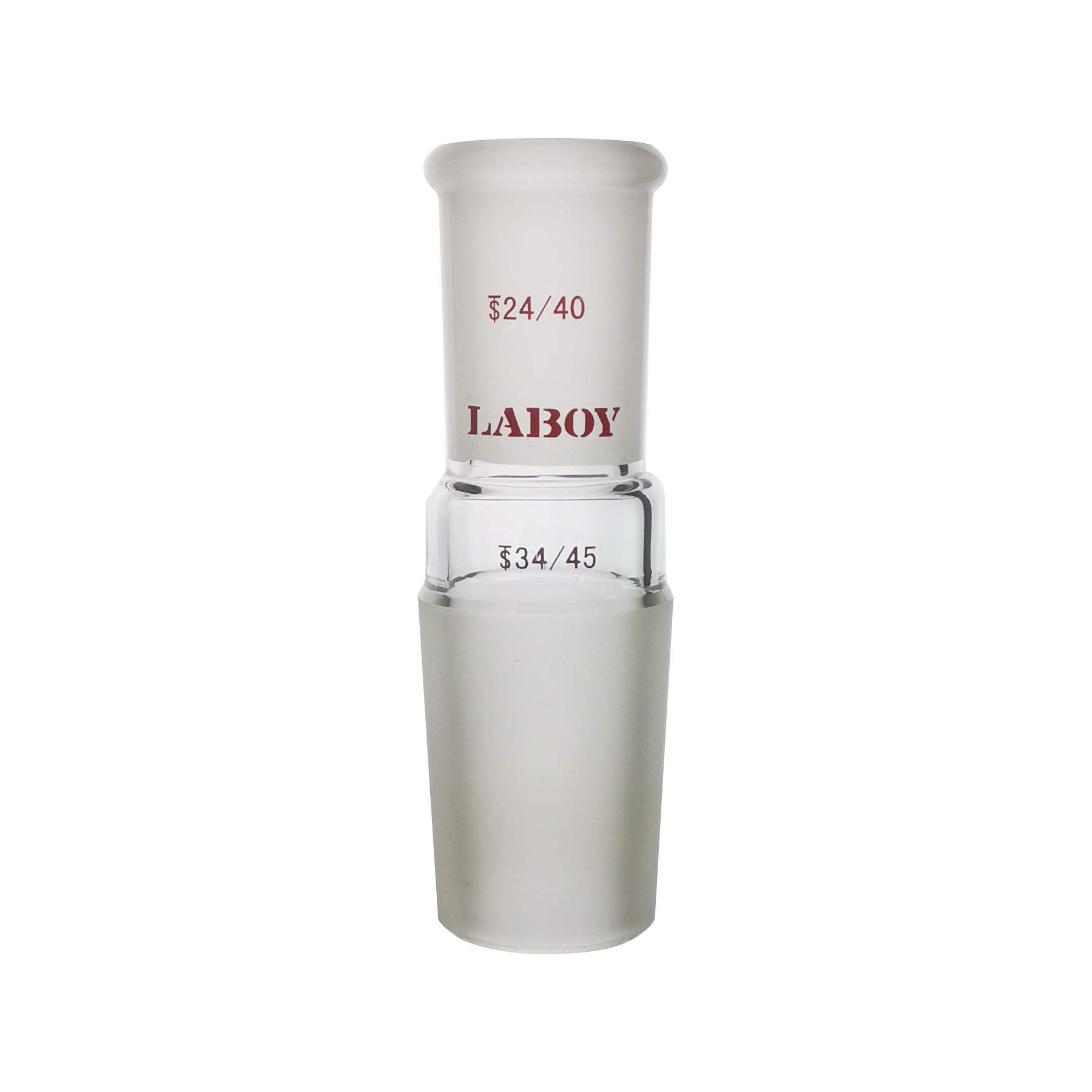 Laboy HMA011302 Glass 3 Way Connecting Adapter with Three 24/40 Female