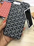 iPhone7/8 Plus --US Fast Deliver Guarantee FBA-- Luxury PU Leather GD Style Case Cover for Apple iPhone 7 Plus iPhone 8 Plus Only (Black)