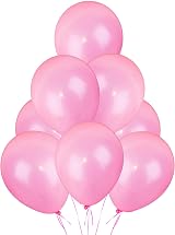 SHATCHI Pink Balloons 25 Pack 12 Inch Thick Latex Biodegradable Helium