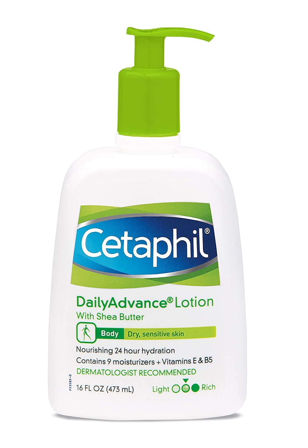 Cetaphil Daily Advance Ultra Hydrating Lotion With Shea Butter For Dry, Sensitive Skin, 16 Fl Oz (Pack of 1) : Body Lotions : Beauty