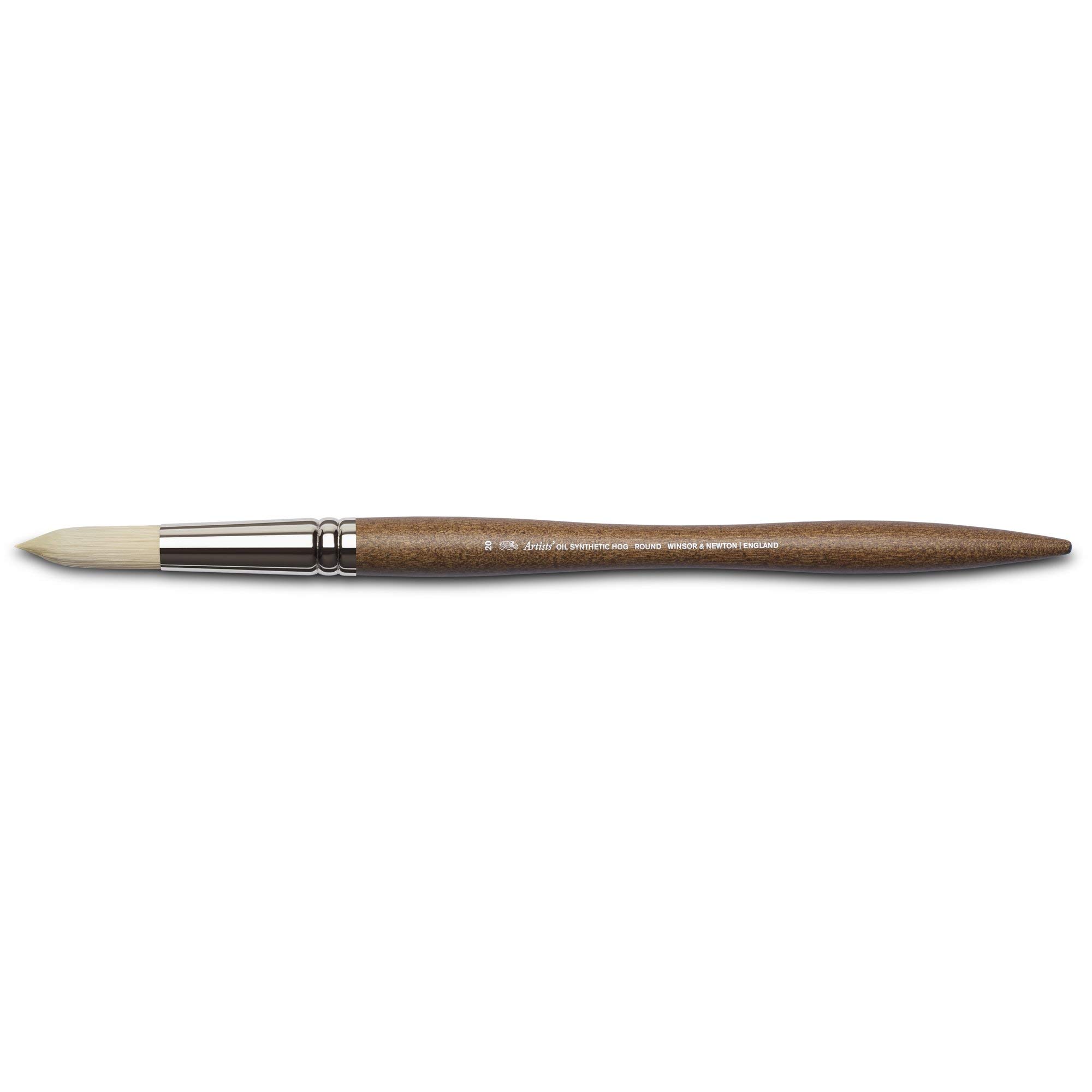 Winsor & Newton Oil Painting Brush, Brown, Nr. 20-Rundpinsel