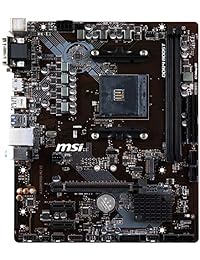 MSI ProSeries AMD A320 Ryzen 1st and 2ND Gen AM4 DDR4 HDMI DVI VGA M.2 USB 3 Micro-ATX Motherboard (A320M PRO-M2 V2)