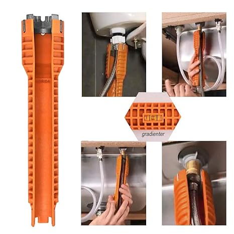 Faucet And Sink Installer Tool Pipe Wrench Multi Purpose Plumbing