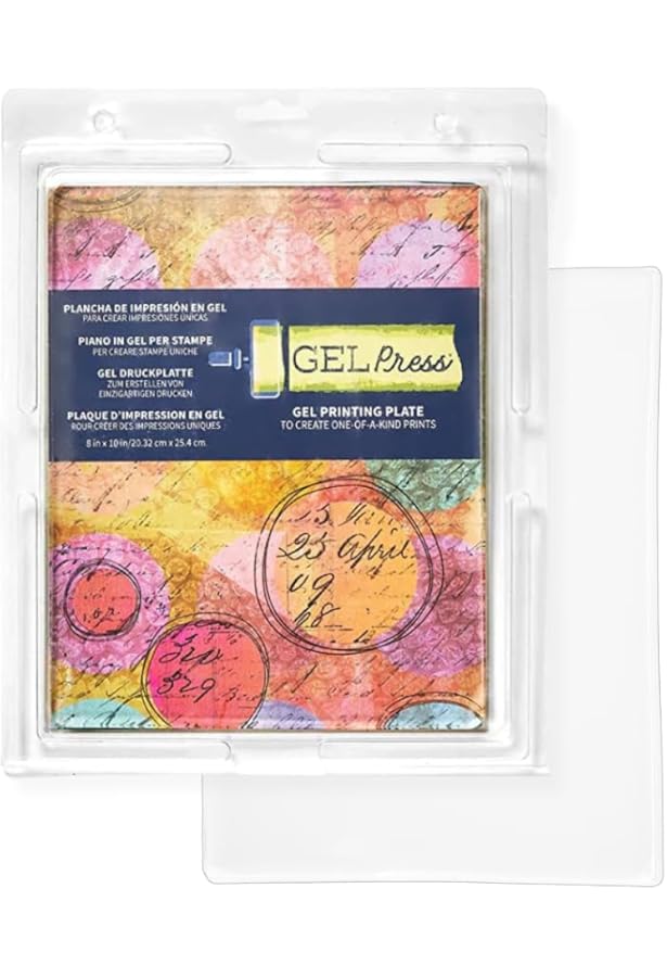 Gelli Plate Printing Mixed Media Monoprinting Without A Press