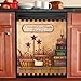Collections Etc Primitive Country Charm Dishwasher Magnet Cover